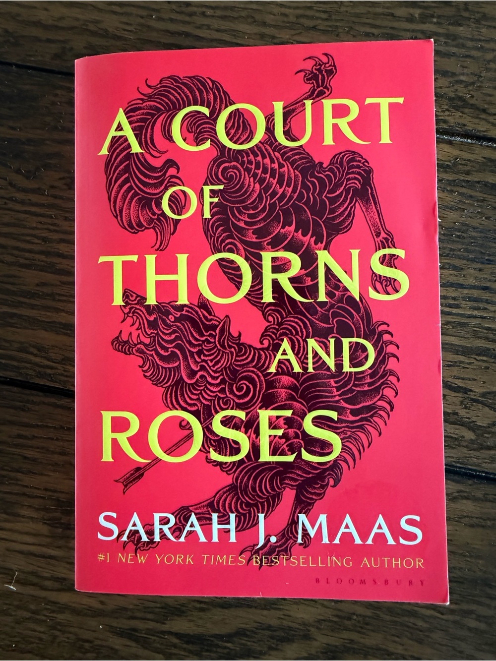 Sarah J. Maas A Court of Thorns‎ and Roses Hardcover 2015 Bloomsbury Series Book